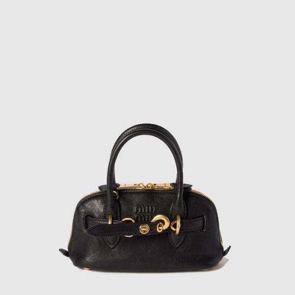 ✨미우미우 여성 아방뛰르 미니 나파 가죽 백 - Miumiu Womens Avanture Mini Nappa Leather Bag - mib12574x