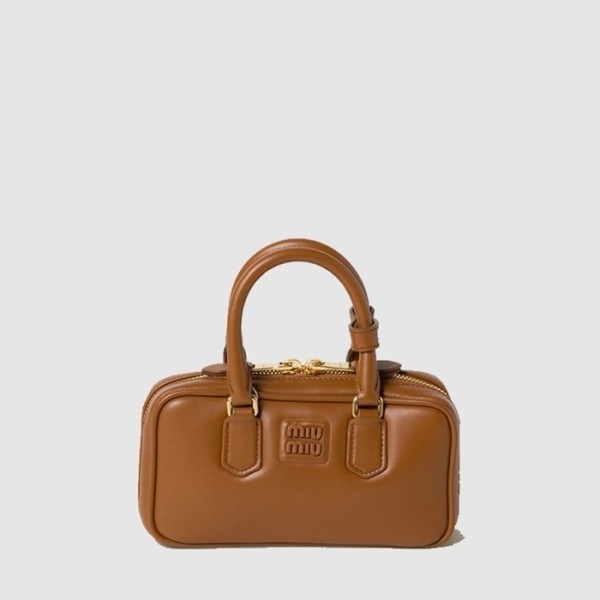 ✨미우미우 여성 아르카디 가죽 미니 백 - Miumiu Womens Arcadi Leather Mini Bag - mib12646x