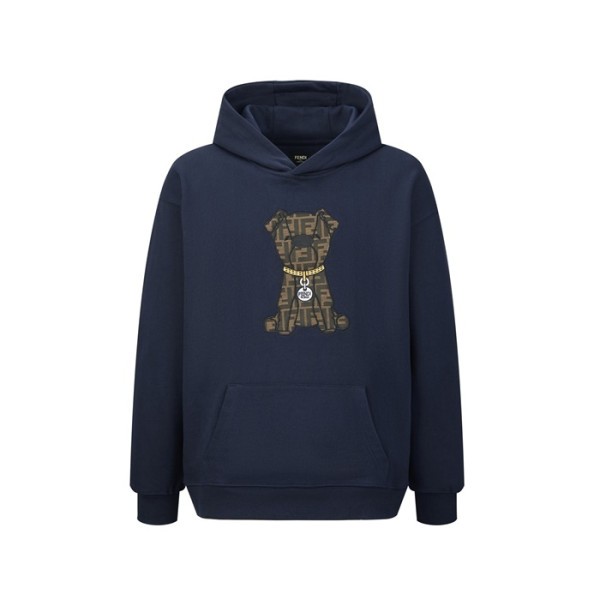 ✨펜디 남성 FF 후드티 - Fendi Mens FF Hooded - fec12537x