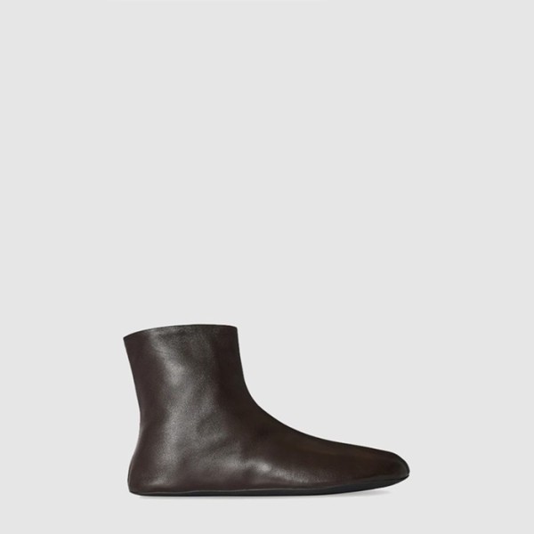 ✨더 로우 여성 Stella 가죽 시어링 부츠 - The Row Womens Stella Leather Shearling Boots - ths8779x