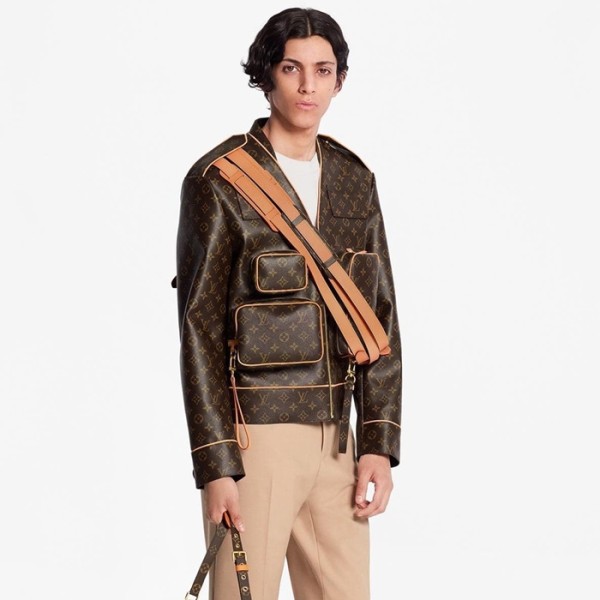 ✨루이비통 남성 가죽 자켓 - Louis vuitton Mens Leather Jackets - lvc12607x