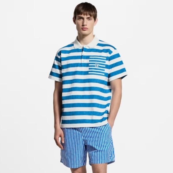 ✨루이비통 남성 라운드 반팔 티셔츠 - Louis vuitton Mens Round Tshirt - lvc12647x