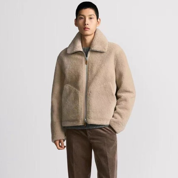 ✨디올 남성 가죽 자켓 - Dior Mens Leather Jacket - dic12656x