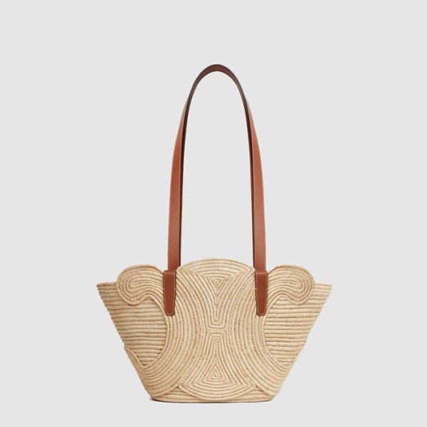 ✨셀린느 여성 스몰 클래식 파니에 브레이디드 트리옹프 - Celine Womens Small Classic Pannier Braided Triomphe - ceb13012x