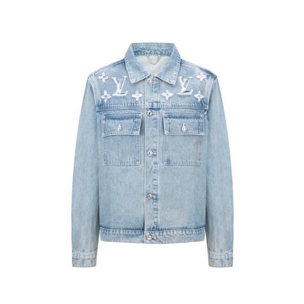 ✨루이비통 남성 데님 자켓 - Louis vuitton Mens Denim Jacket - lvc12700x