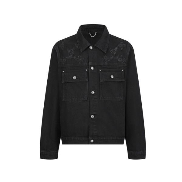 ✨루이비통 남성 데님 자켓 - Louis vuitton Mens Denim Jacket - lvc12701x