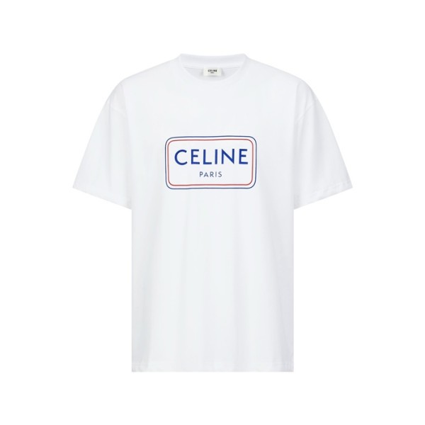 ✨셀린느 남성 반팔 티셔츠 - Celine Mens Round Tshirt - cec12704x