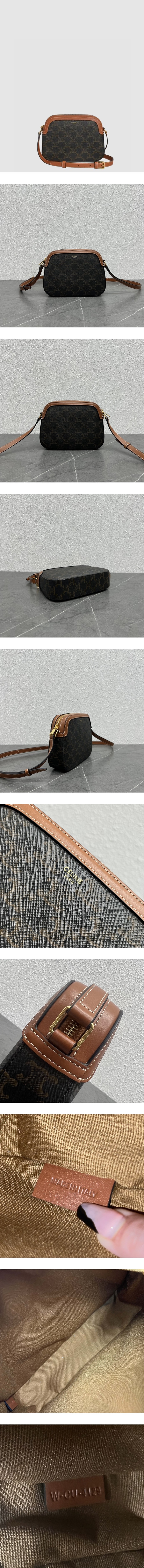 ✨셀린느 여성 트리오페 캔버스 스몰 카메라백 - Celine Womens Triomphe Canvas Small Camera Bag - ceb13077x