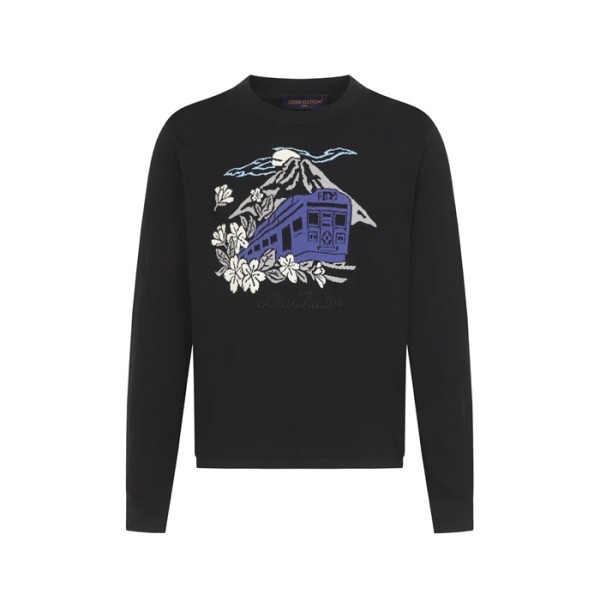 ✨루이비통 남성 라운드 스웨터 - Louis vuitton Mens Round Sweater - lvc12729x