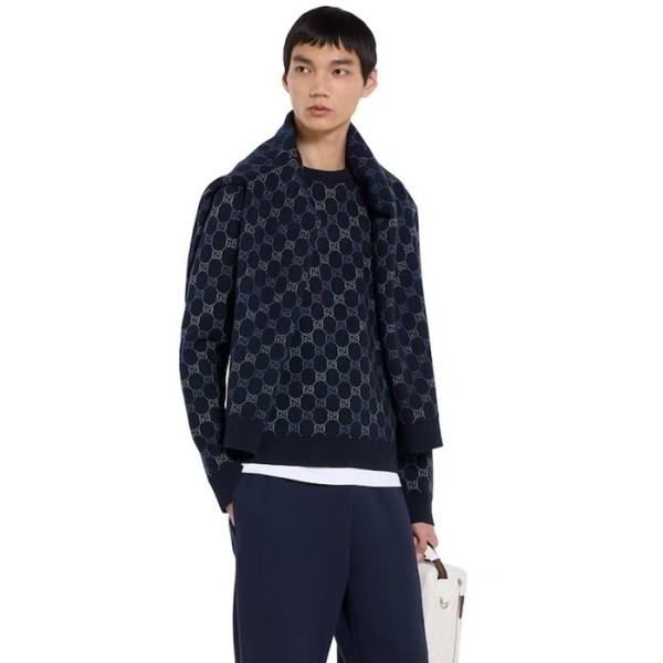 ✨구찌 남성 라운드 스웨터 - Gucci Mens Round Sweater - guc12731x