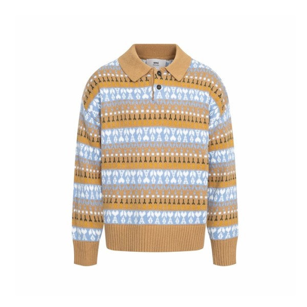 ✨아미 남/녀 폴로 니트 - Ami Unisex Polo Knitwear - amc12745x