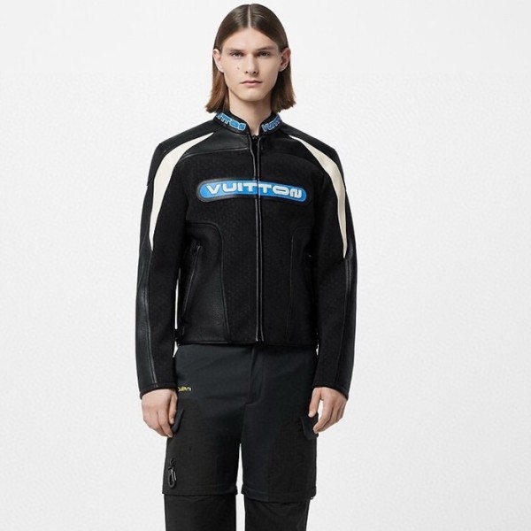 ✨루이비통 남성 가죽 자켓 - Louis vuitton Mens Leather Jacket - lvc12775x
