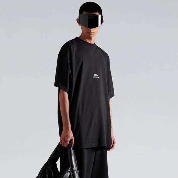 ✨발렌시아가 남성 라운드 반팔 티셔츠 - Balenciaga Mens Round Tshirt - bac12801x