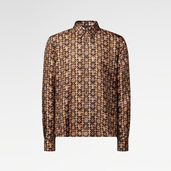 ✨루이비통 남성 실크 셔츠 - Louis vuitton Mens Dress Shirts - lvc12808x