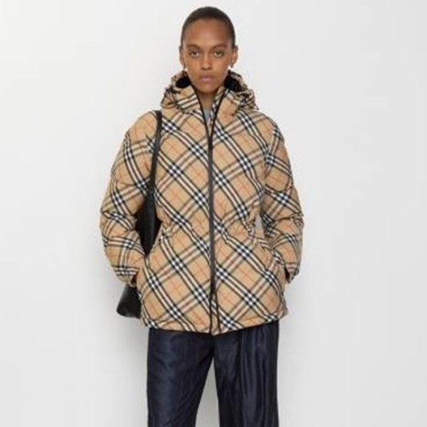✨버버리 여성 빈티지 다운 자켓 - Burberry Womens Vintage Down Jacket - buc12817x