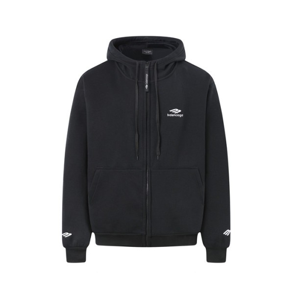 ✨발렌시아가 남/녀 기모 후드티 - Balenciaga Unisex Zip-up Hooded - bac12853x
