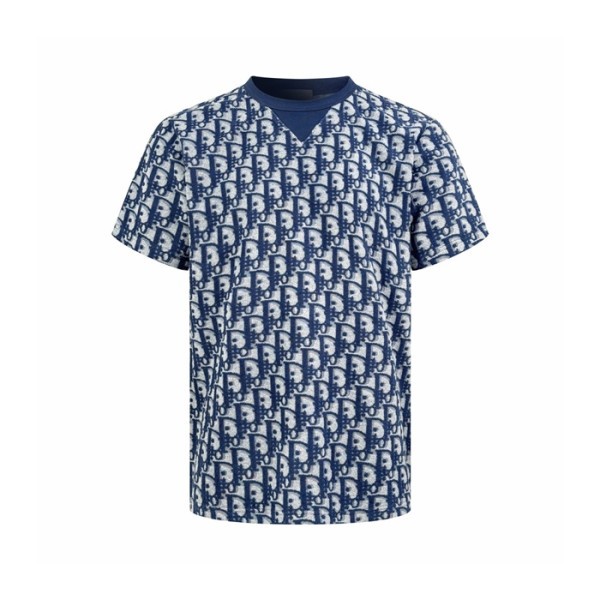 ✨디올 남성 라운드 반팔 티셔츠 - Dior Mens Round Tshirt - dic12922x