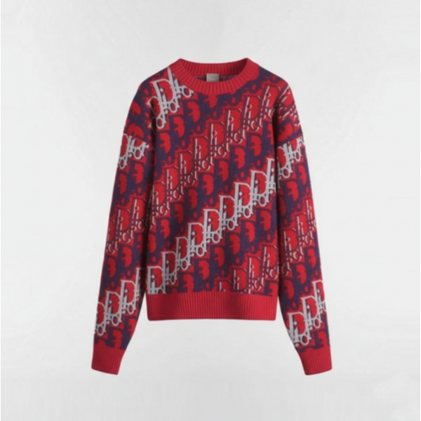 ✨디올 남성 오블리크 스웨터 - Dior Mens Oblique Sweater - dic12994x