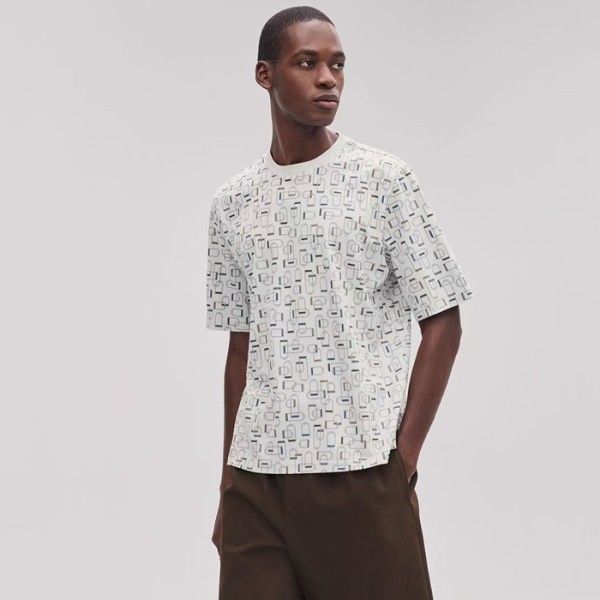 ✨에르메스 남성 라운드 반팔티 - Hermes Mens Round Tshirt - hec13028x