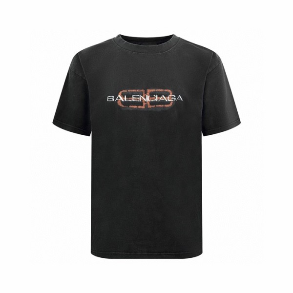 ✨발렌시아가 남성 라운드 반팔 티셔츠 - Balenciaga Mens Round Tshirt - bac13032x