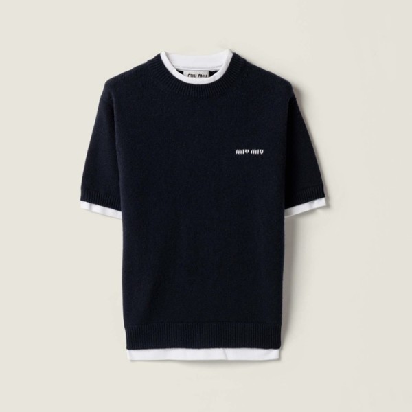 ✨미우미우 남/녀 라운드 반팔 티셔츠 - Miumiu Unisex Round Tshirt - mic13153x