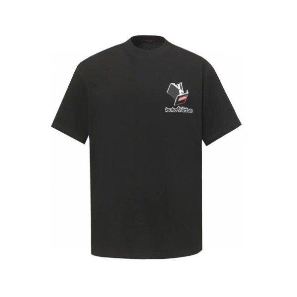 ✨루이비통 남성 라운드 반팔 티셔츠 - Louis vuitton Mens Round Tshirt - lvc13176x