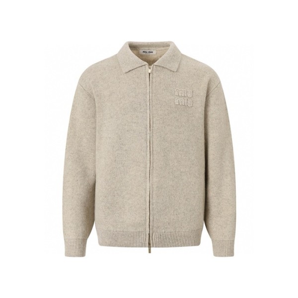 ✨미우미우 남성 니트 자켓 - Miumiu Mens Knit Jacket - mic13276x