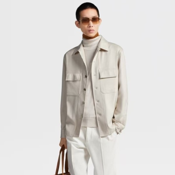 ✨에르메네질도 제냐 남성 셔츠 재킷 - Ermenegildo Zegna Mens Shirt Jacket - zec13298x