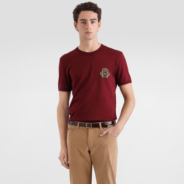 ✨돌체앤가바나 남성 라운드 반팔 티셔츠 - Dolce&Gabbana Mens Round Tshirt - doc13301x