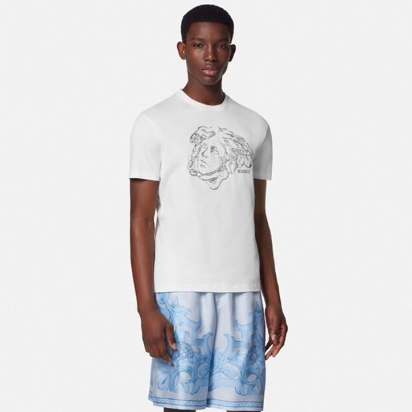 ✨베르사체 남성 반팔 티셔츠 - Versace Mens Round Tshirts - vec13309x