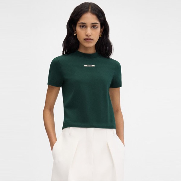 ✨자크뮈스 여성 라운드 반팔티 - Jacquemus Womens Round Tshirt - jac13361x