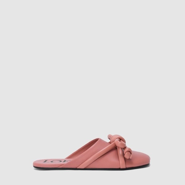 ✨로에베 여성 플라멩코 노트 뮬 - Loewe Womens Flamenco Knot Mule - los8998x