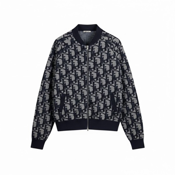 ✨디올 남성 오블리크 봄버 재킷 - Dior Mens Oblique Bomber Jacket - dic13401x