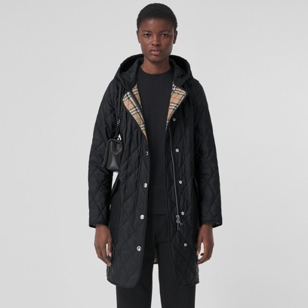 ✨버버리 여성 후드 코트 - Burberry Womens Hood Coat - buc13475x