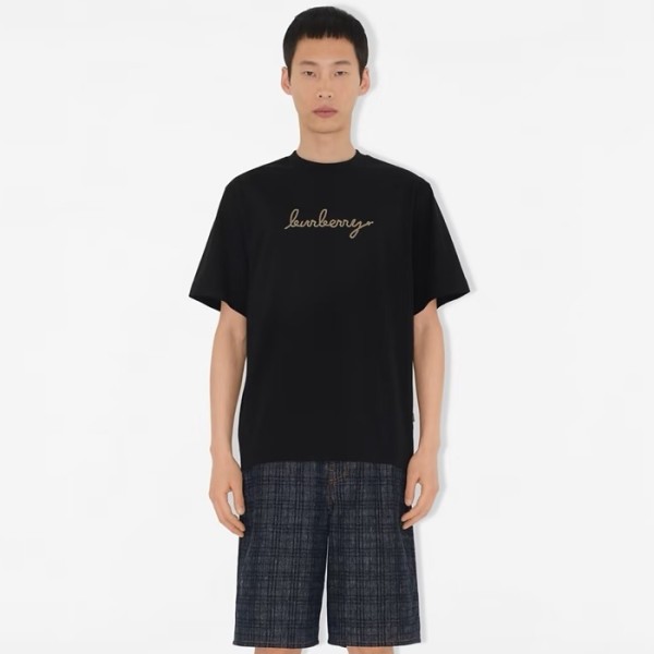 ✨버버리 남성 라운드 반팔 티셔츠 - Burberry Mens Round Tshirt - buc13477x