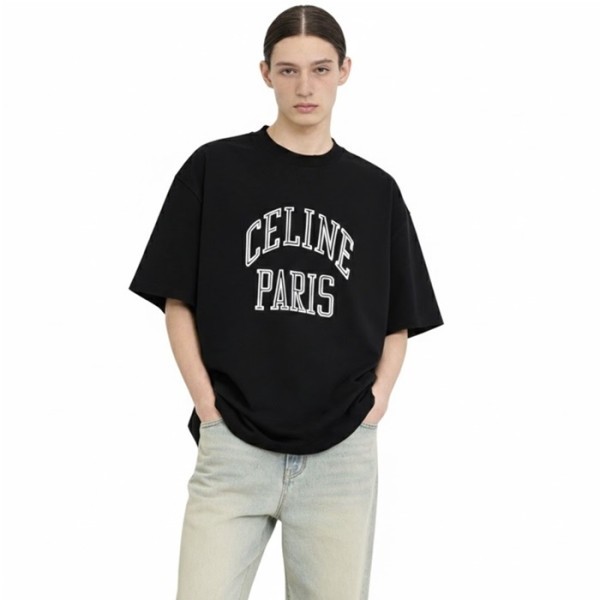 ✨셀린느 남성 반팔 티셔츠 - Celine Mens Round Tshirt - cec13508x