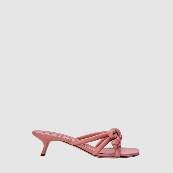 ✨로에베 여성 플라멩코 노트 샌들 - Loewe Womens Flamenco Knot Sandals - los13419x