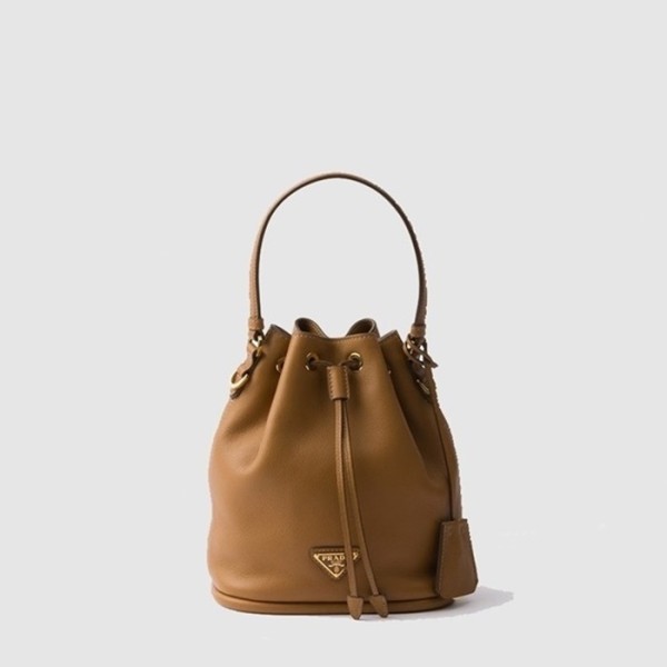✨프라다 여성 소프트 그레인 버킷백 1BE067 - Prada Womens Soft Grain Bucket Bag - prb13438x