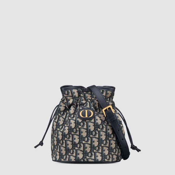 ✨디올 여성 30 Montaigne 드로우스트링 미니 버킷백 - Dior Womens 30 Montaigne Drawstring Mini Bucket Bag - dib13482x