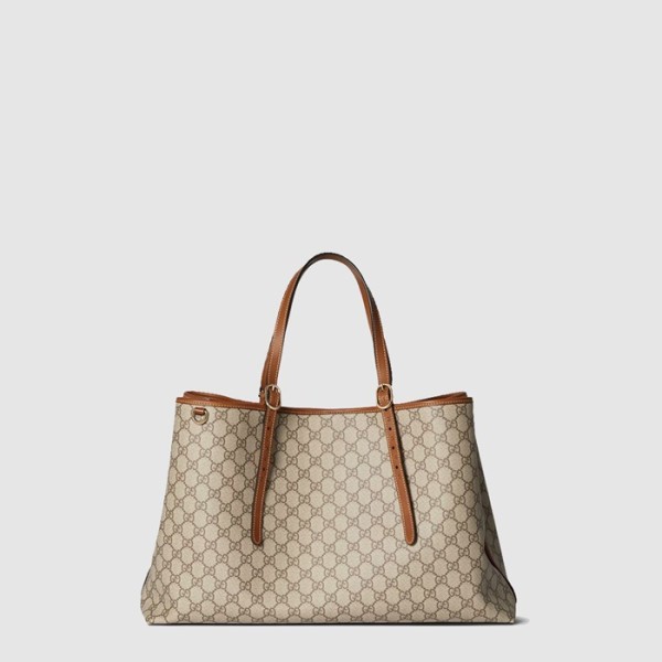✨구찌 여성 GG 엠블럼 라지 토트백 - Gucci Womens GG Emblem Large Tote Bag - gub13593x