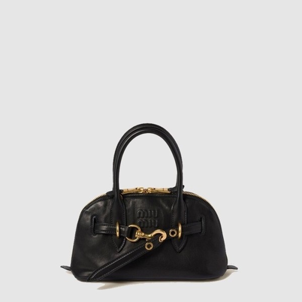 ✨미우미우 여성 아방뛰르 나파 가죽 탑 핸들 백 - Miumiu Womens Avanture Nappa Leather Top Handle Bag - mib13620x