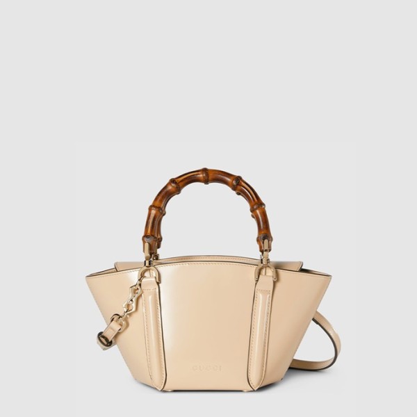 ✨구찌 여성 뱀부 탑 핸들 미니 토트백 - Gucci Womens Bamboo Top Handle Mini Tote Bag - gub13656x