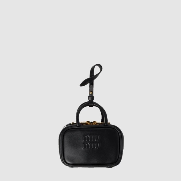 ✨미우미우 여성 가죽 마이크로 보 백 - MiuMiu Womens Leather Micro Beau Bag - mib13792x
