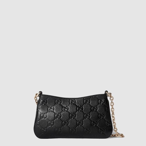 ✨구찌 여성 GG 엠블럼 수퍼 미니백 - Gucci Womens GG Emblem Super Mini Bag - gub13793x
