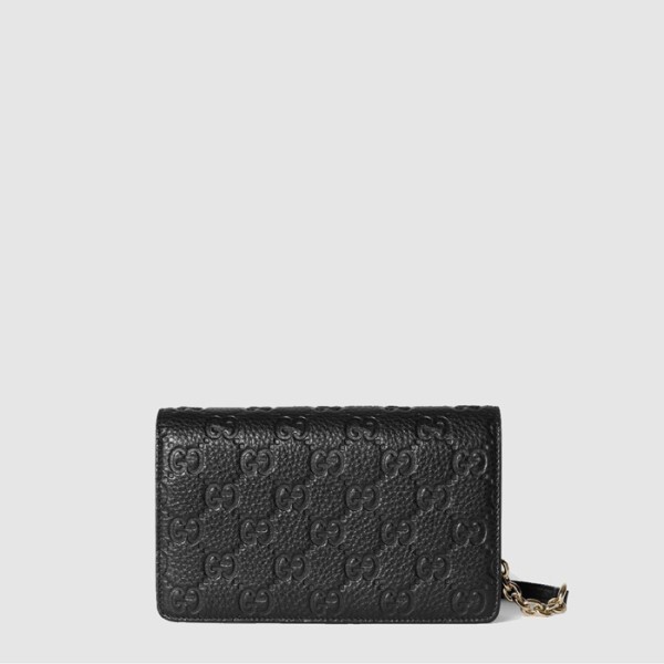 ✨구찌 여성 GG 엠블럼 슈퍼 미니 숄더백 - Gucci Womens GG Emblem Super Mini Bag - gub13794x