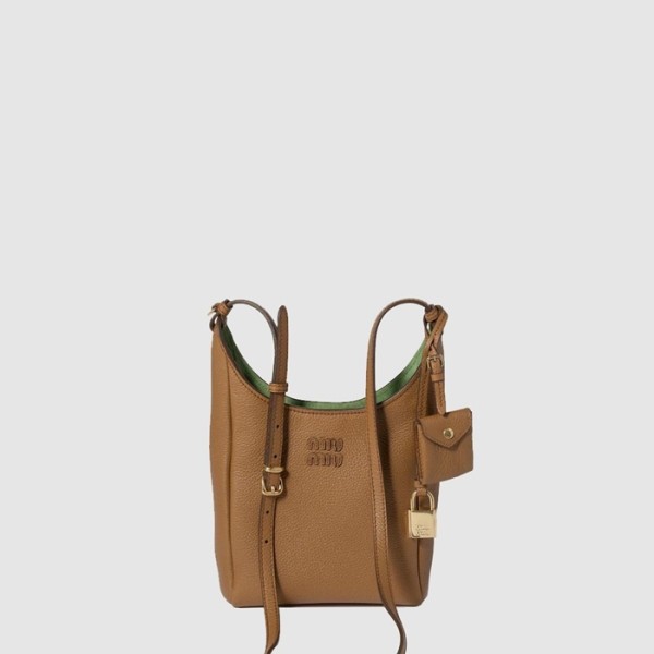 ✨미우미우 여성 가죽 버킷 백 - Miumiu Womens Leather Bucket Bag - mib13923x
