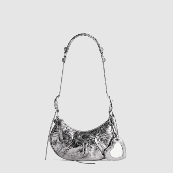 ✨발렌시아가 여성 르 카골 Xs 메탈라이즈드 숄더백 - Balenciaga Womens Le Cargol Xs Metalized Shoulder Bag - bab14193x