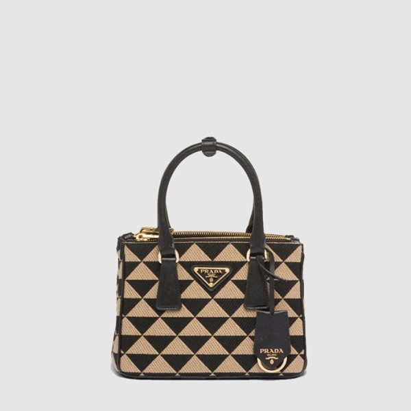 ✨프라다 여성 자카드 미니 백 1BA906 - Prada Womens Jacquard Mini Bag - prb14218x