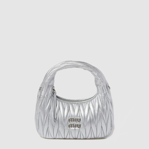 ✨미우미우 여성 완더 마테라쎄 호보 백 - Miumiu Womens Wander Matelasse Hobo Bag - mib14258x