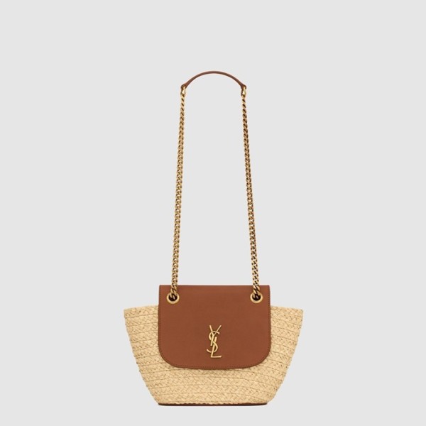 ✨입생로랑 여성 마논 미니 백 - Saint Laurent Womens Raffia Manon Mini Bag - ysb14458x